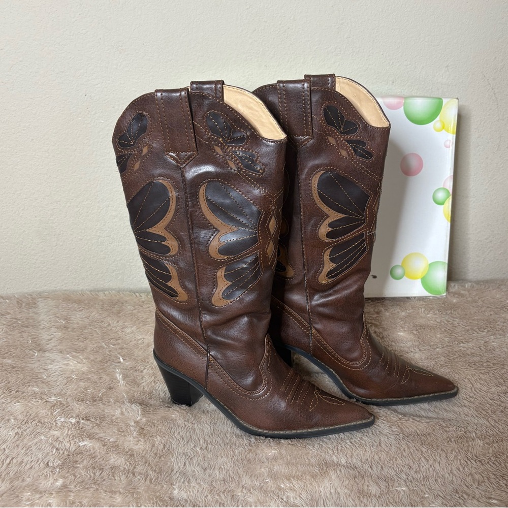 Brown Western Boots